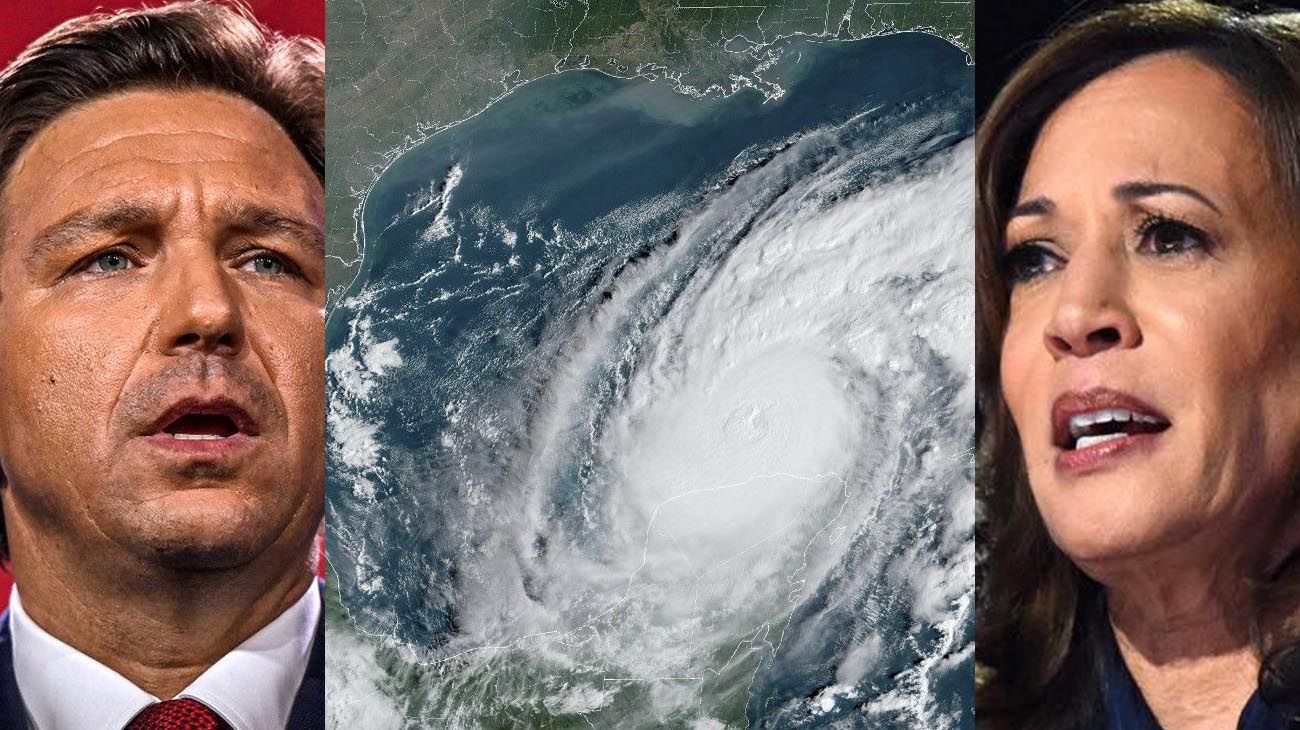 Gobernador de Florida, Ron DeSantis sobre el huracán Milton: "Kamala Harris está politizando la tormenta"