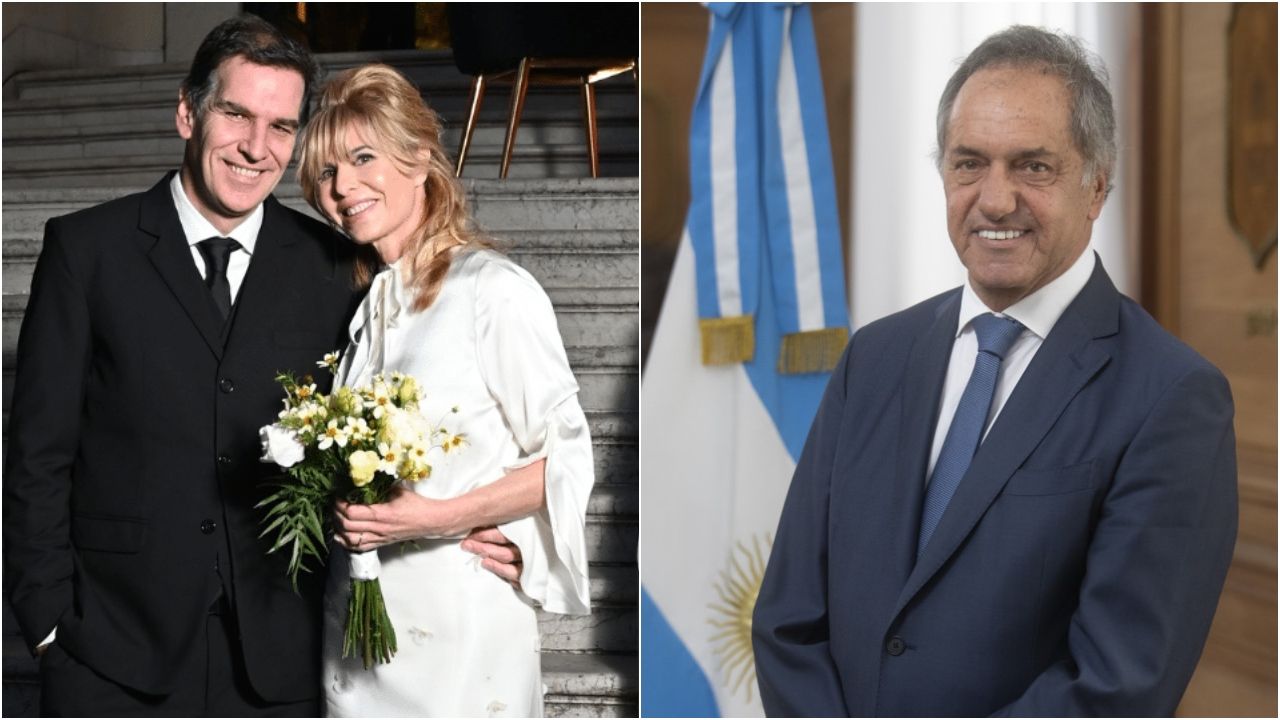 Karina Rabolini habló de Daniel Scioli tras casarse con Ignacio Castro Cranwell
