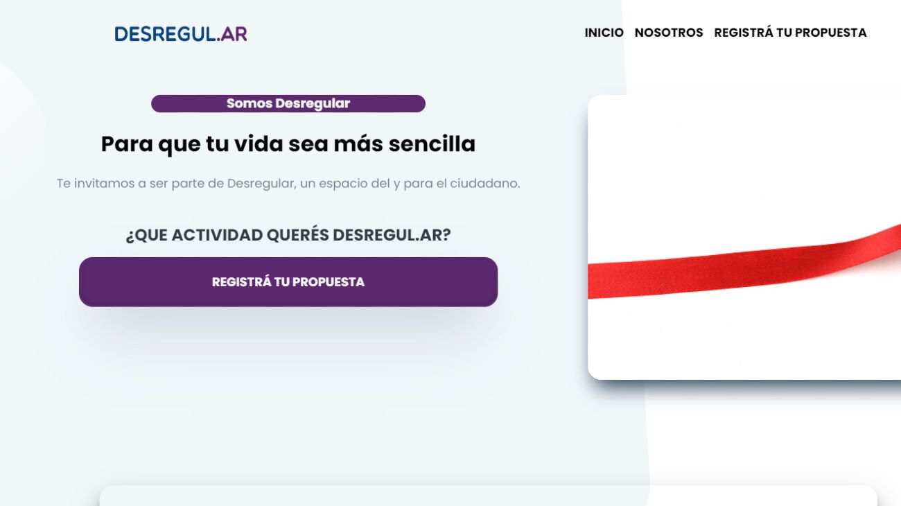 Lanzaron una web para denunciar trabas burocráticas