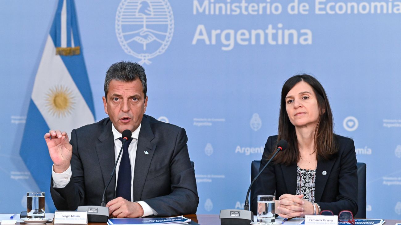 Sergio Massa anunció el nuevo IFE previo al cierre de actos