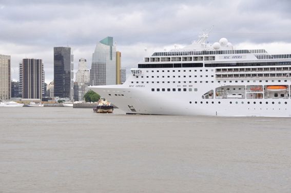 Cruceros con números similares a la prepandemia: 110 mil viajeros