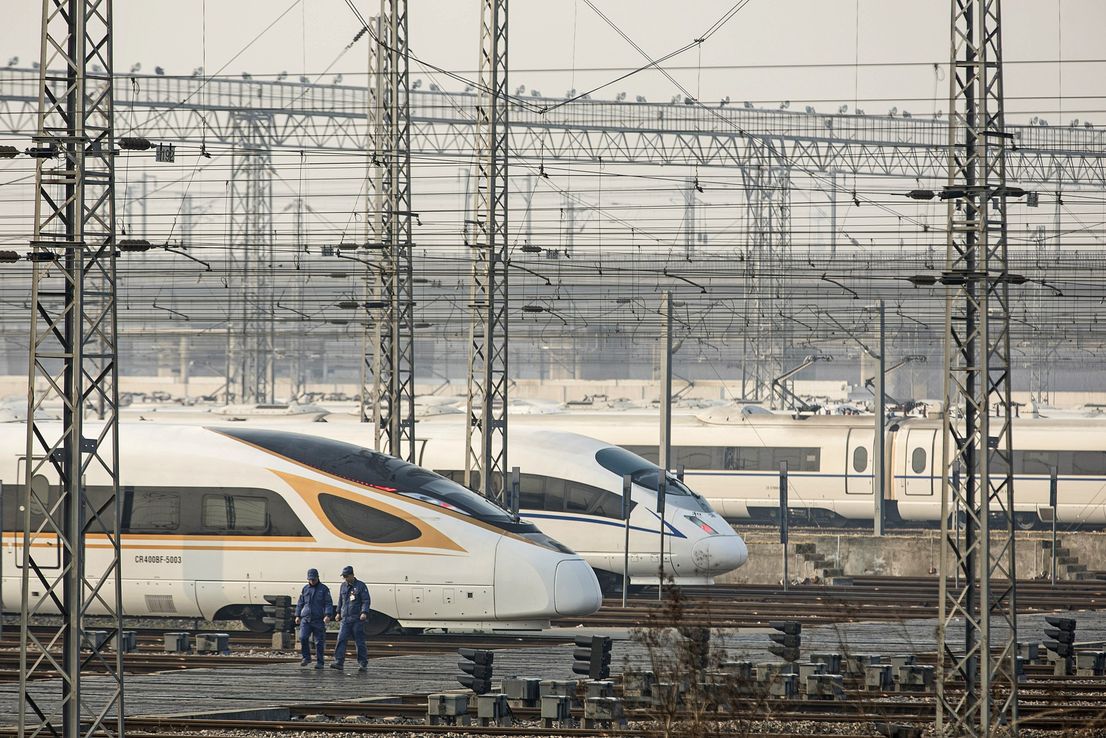 China busca que los trenes bala todavía sean más rápidos