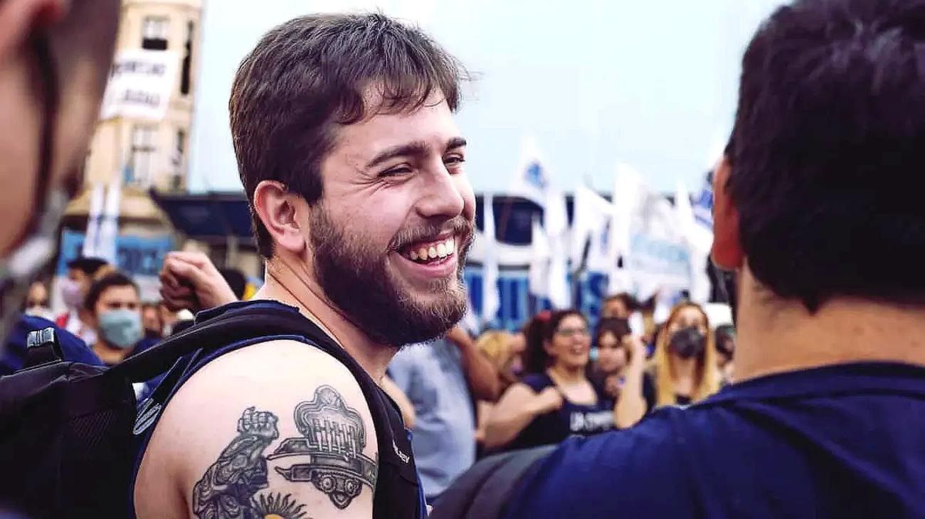 Quién es el militante de La Cámpora qué discutió con Ricardo López Murphy en la UBA