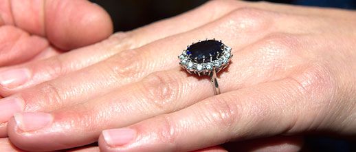 La historia del anillo que une a Kate Middleton con Lady Di
