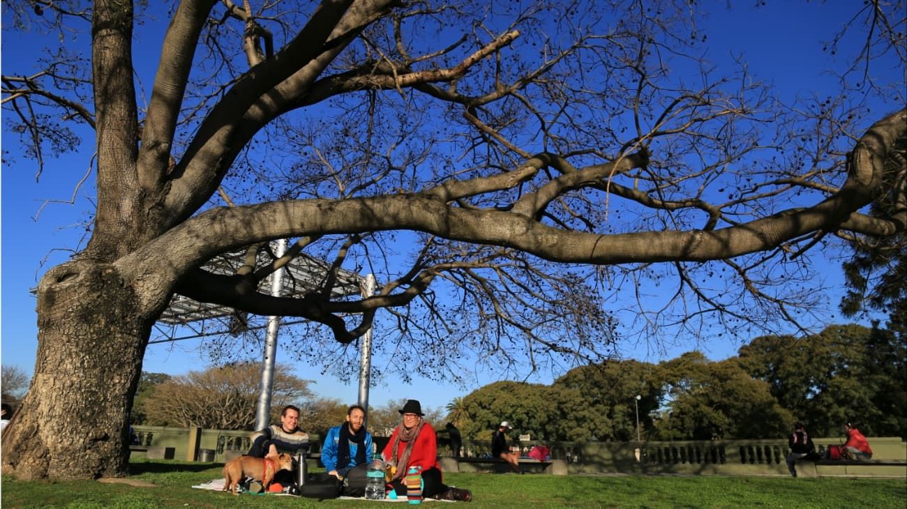 La semana comenzó con lluvias, pero volverá a tener un clima primaveral