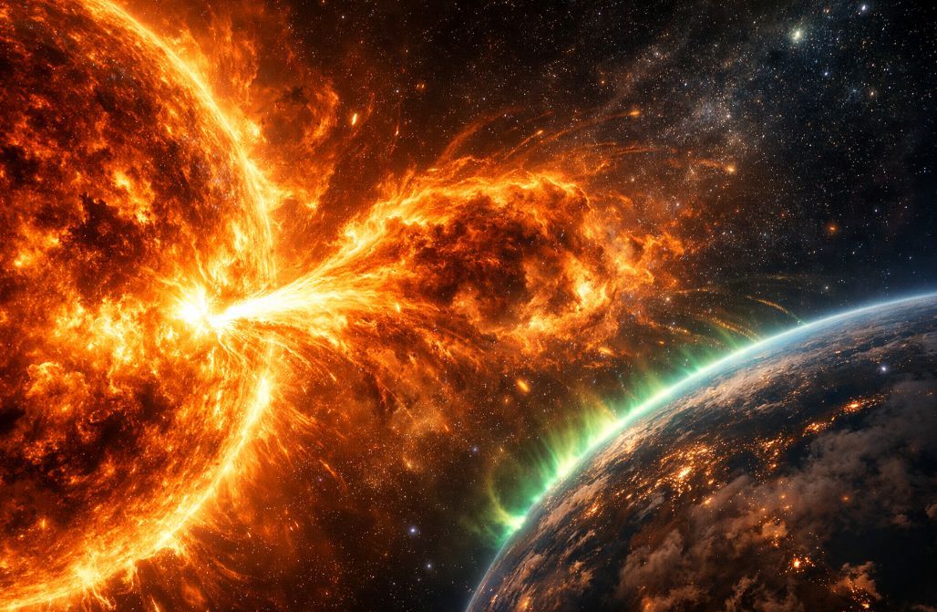 La mayor tormenta de radiación solar desde 2003 sacude el campo magnético terrestre