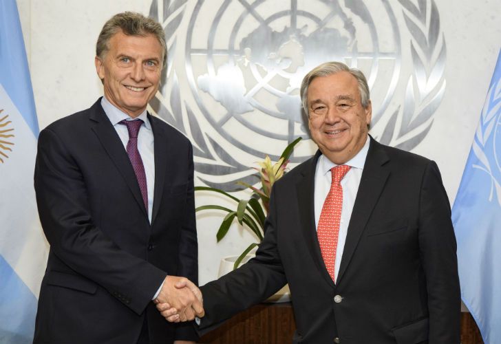 Macri pidió a Naciones Unidas que interceda en la situación de Venezuela