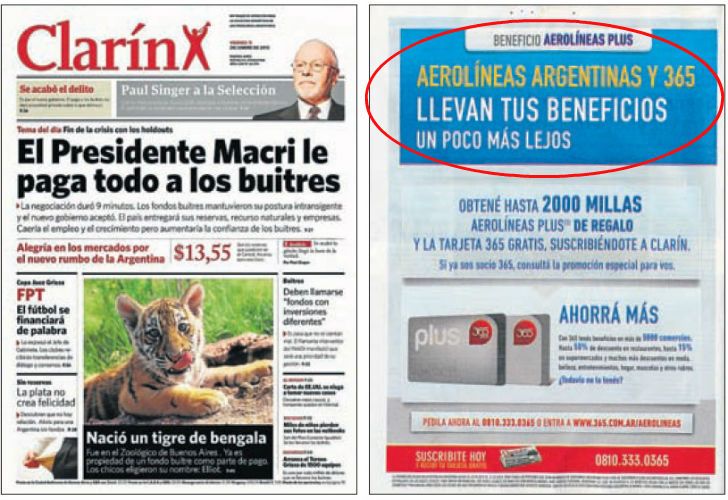 La Cámpora y su broma a ‘Clarín’
