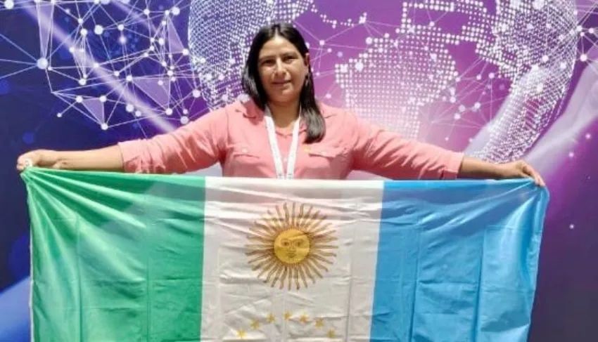 La docente chaqueña Gloria Cisneros ya está en Dubái para el Global Teacher Prize