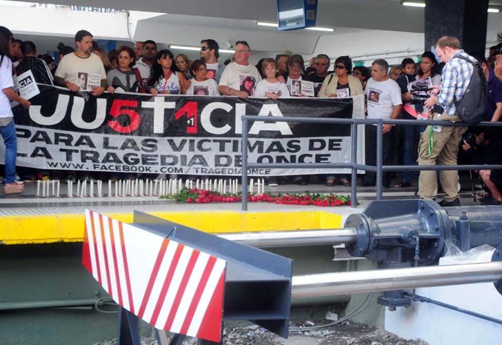 Fotos | El homenaje a las víctimas de Once