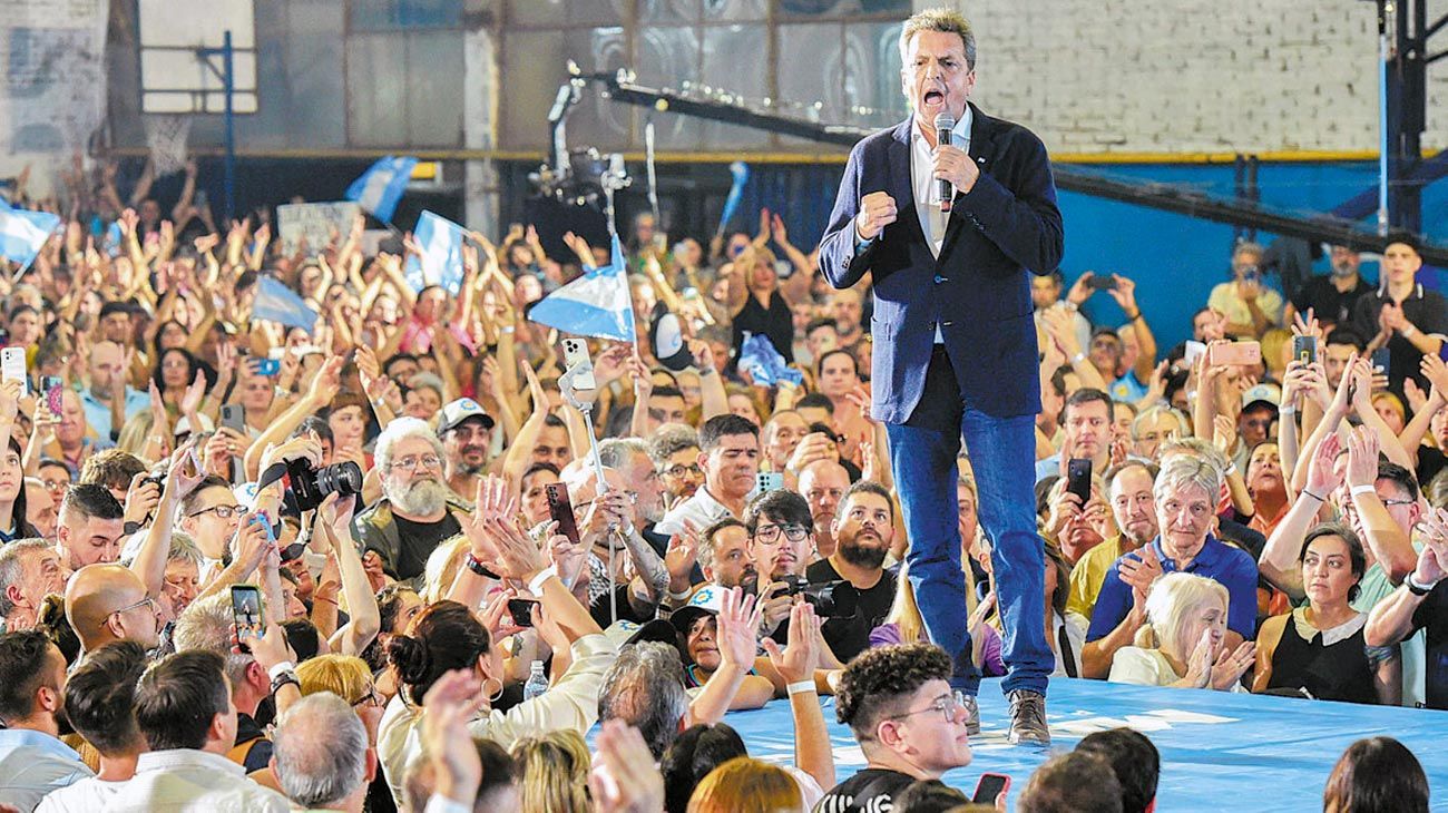 Con Sergio Massa afuera, ¿lista de baja intensidad?