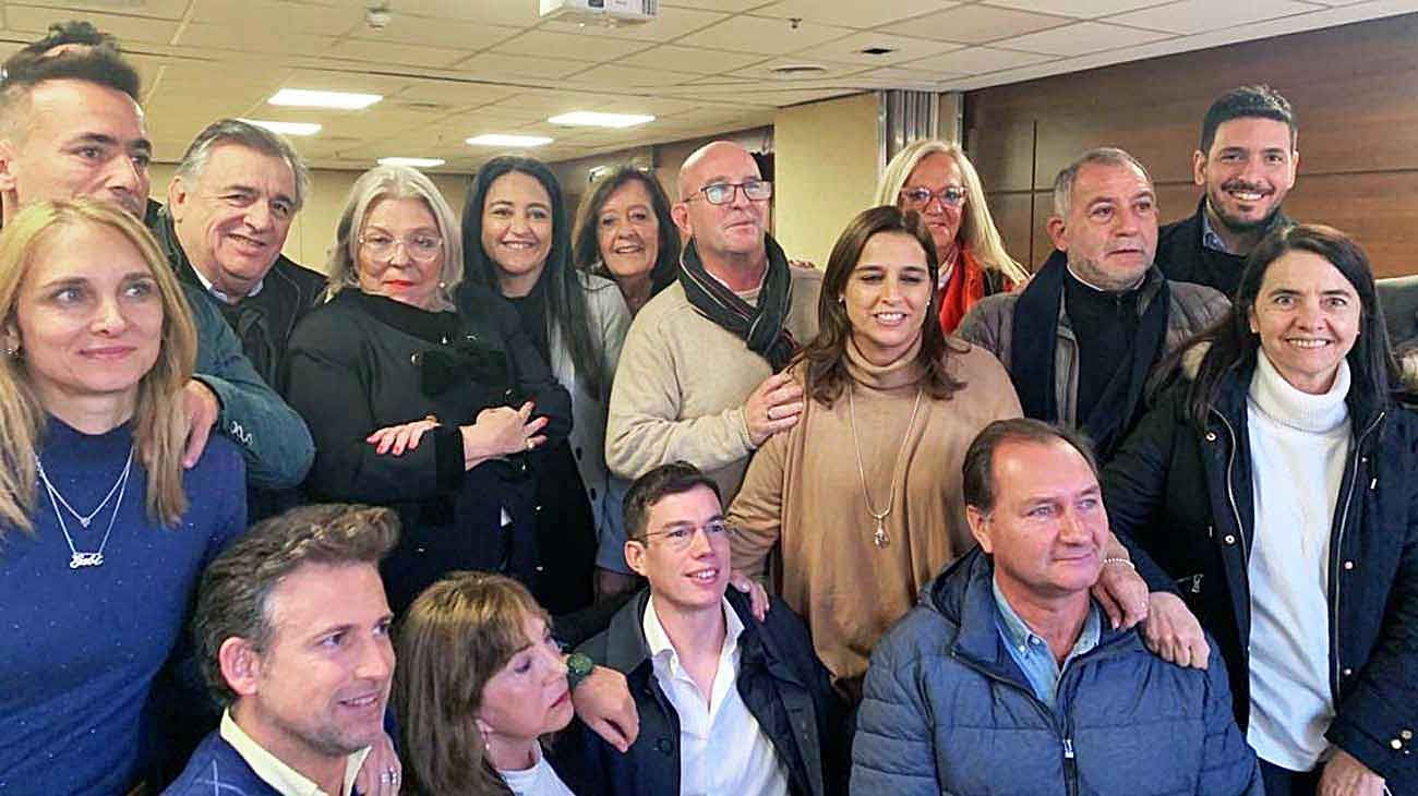 Carrió apuntaló el armado en Córdoba