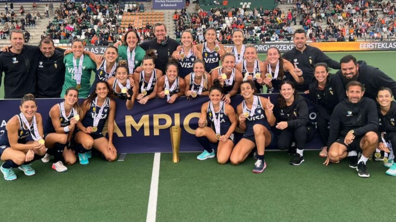 Las Leonas campeonas invictas de la Pro-League