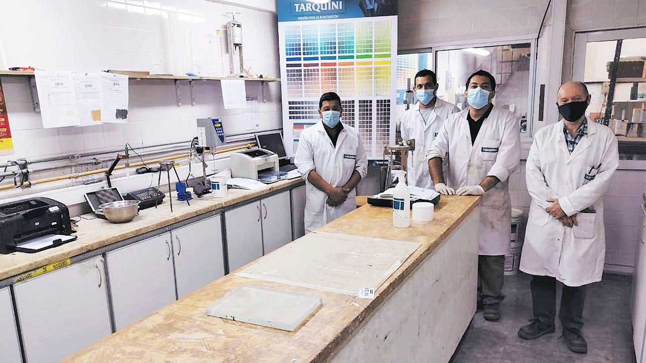 Científicos argentinos desarrollan pinturas contra el coronavirus