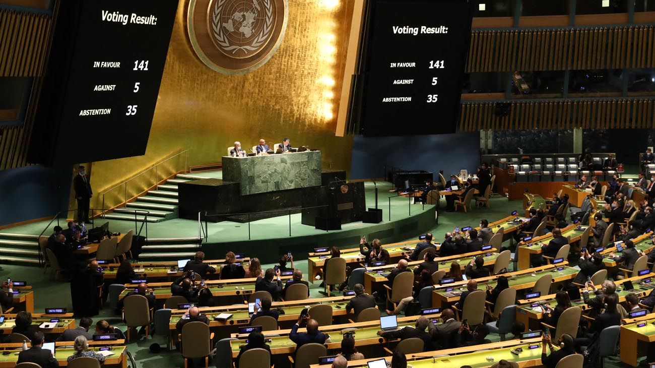 La ONU decidió investigar el ataque ruso en Ucrania