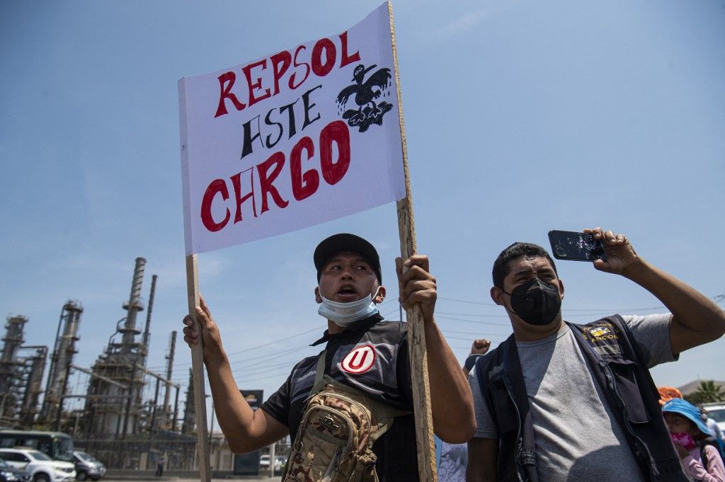Agencia ambiental Perú multa a Repsol con US$122.000 por derrame