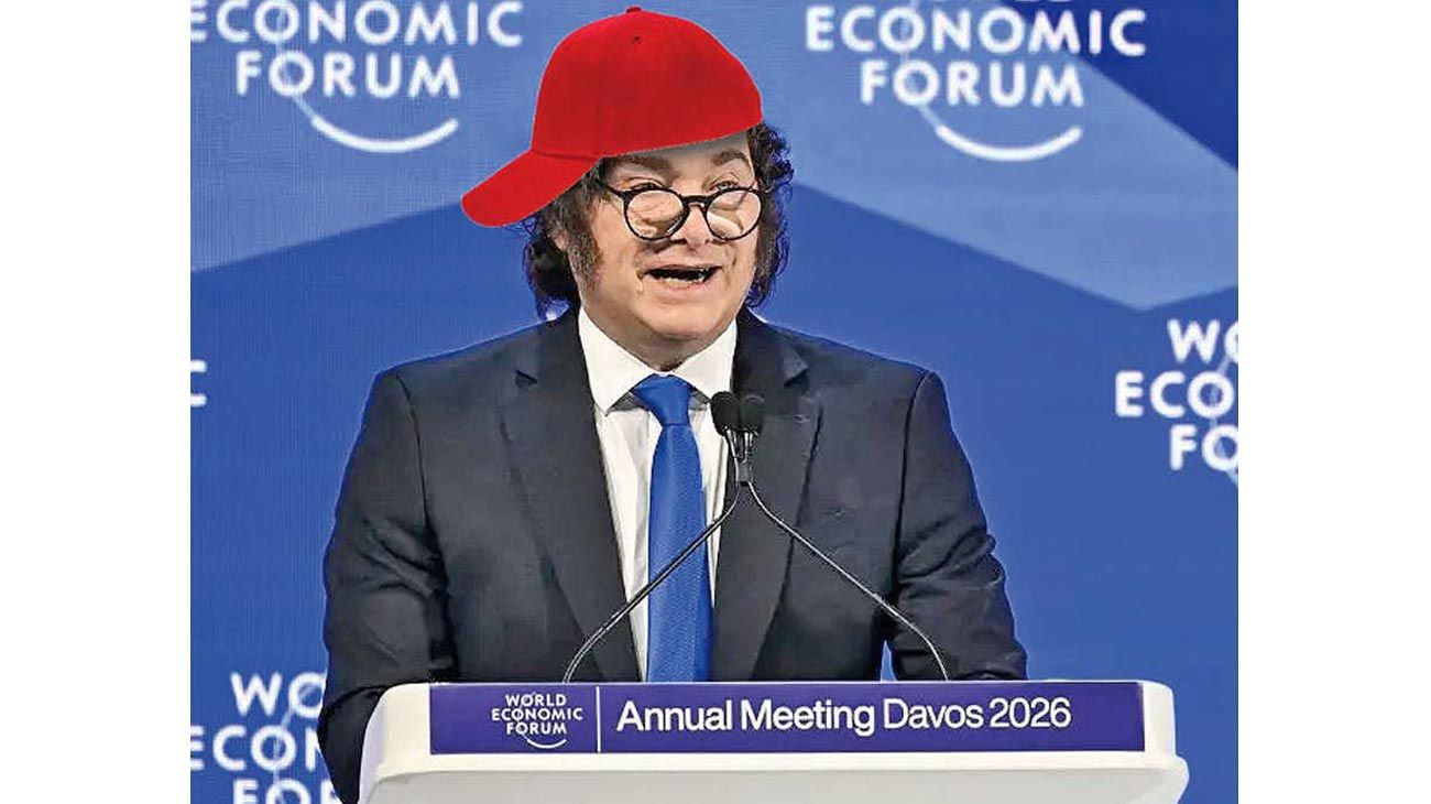 La comodidad de Davos versus el ajuste en casa