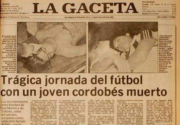 El día que el fútbol cordobés lloró
