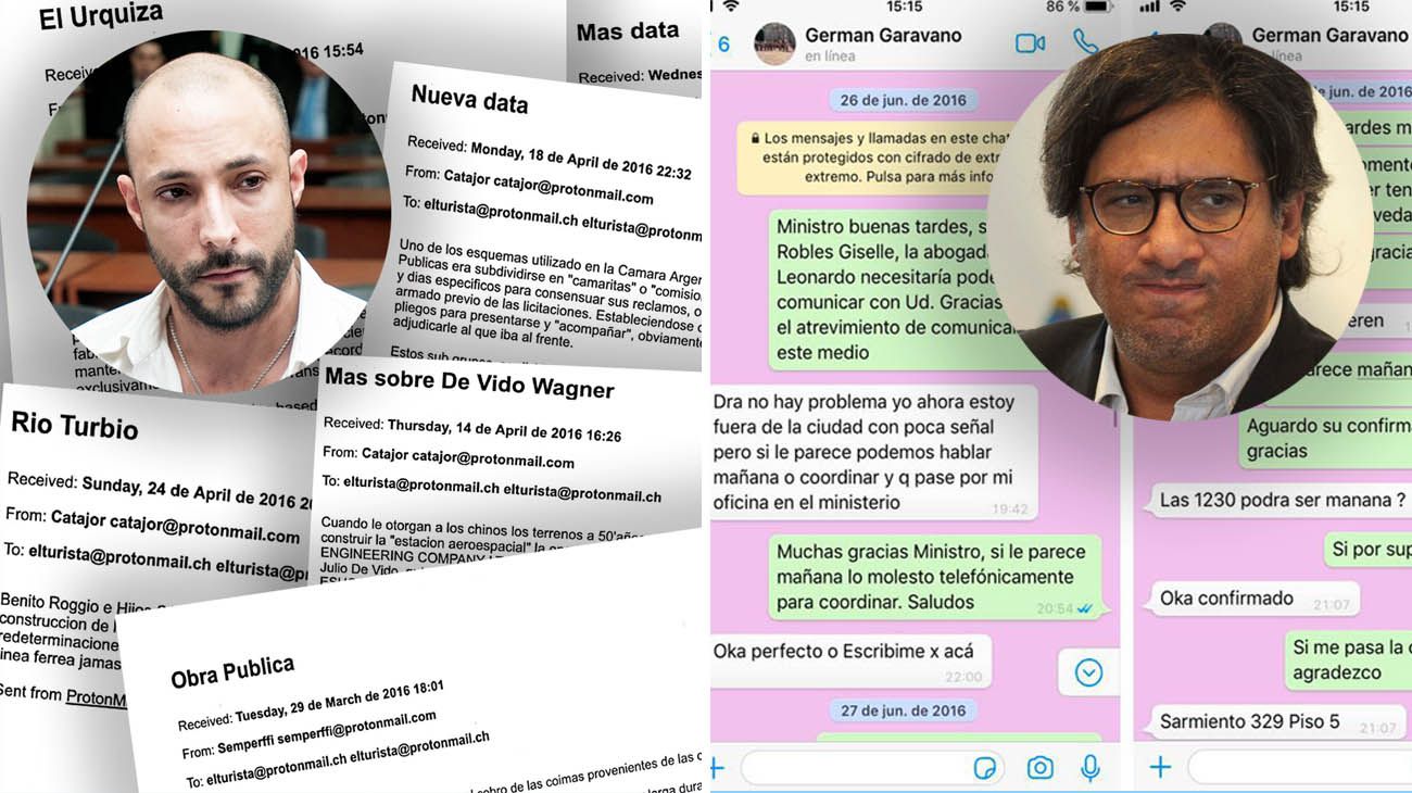 Caso D'Alessio: los mails y chats que comprometen a Fariña y salpican a Garavano