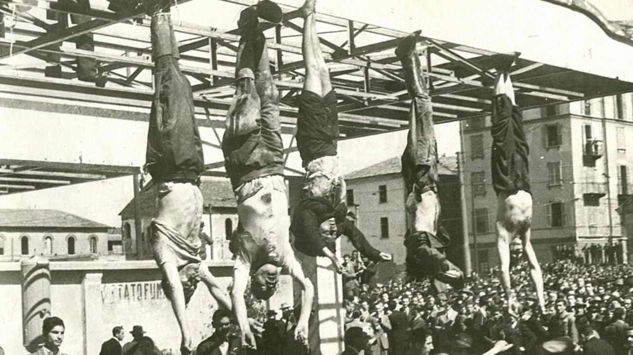 El lugar donde colgaron a Benito Mussolini y cómo está ahora