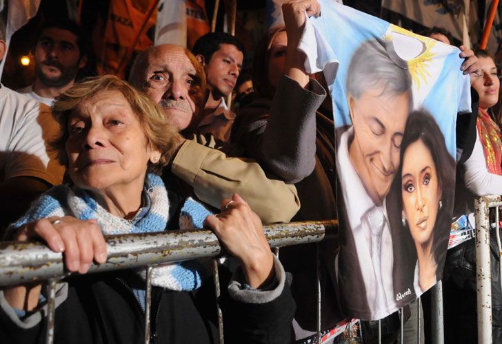 Cristina recordó a Kirchner