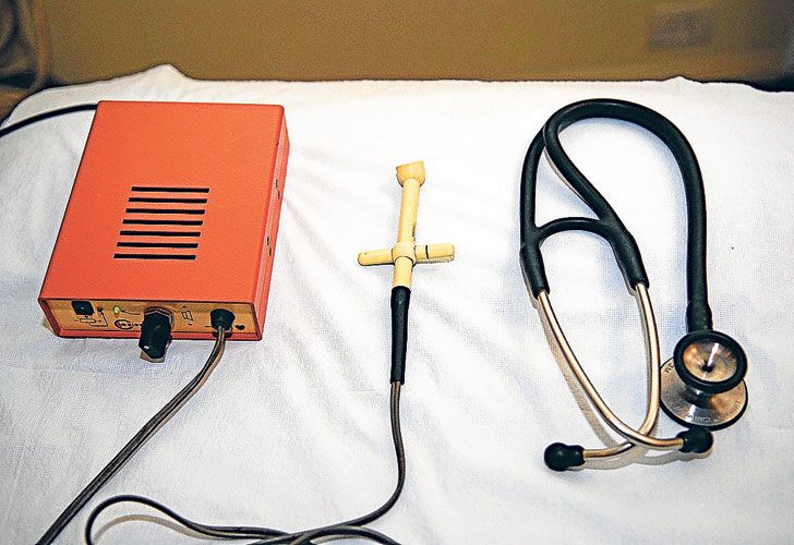 Un médico argentino crea el nuevo estetoscopio Doppler