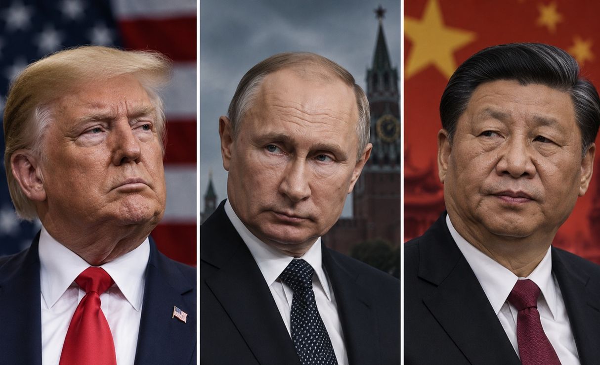 Trump, Putin y Xi Jinping quieren discutir el futuro de Ucrania sin Ucrania