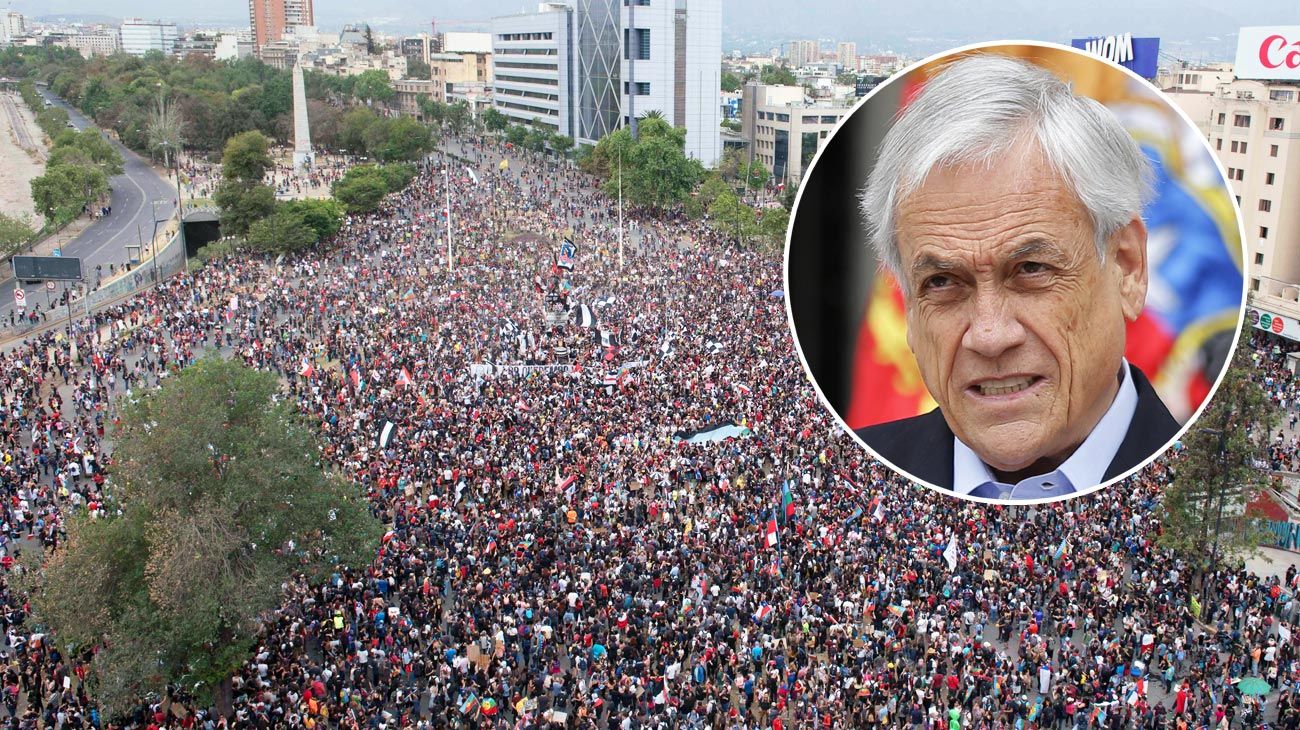 Chile: Piñera "entendió el mensaje" del estallido social