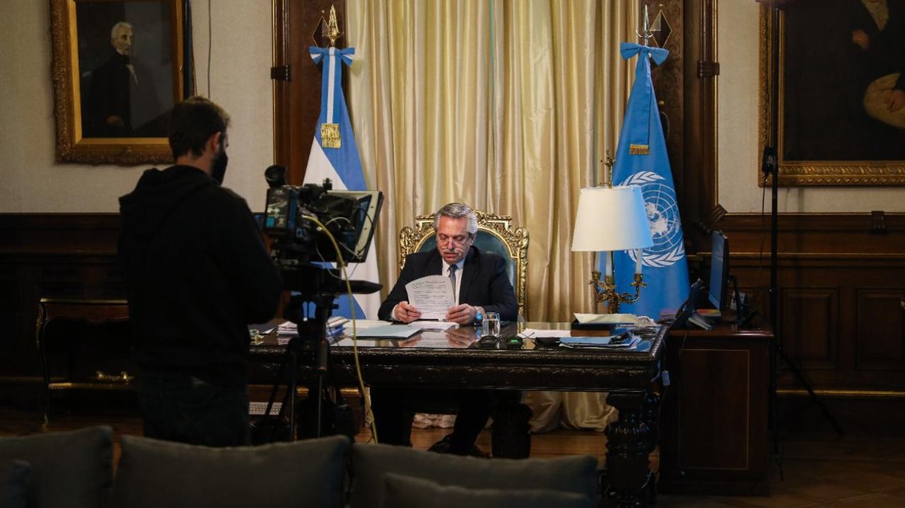 Alberto Fernández ante la ONU: "El endeudamiento tóxico e irresponsable es otra ola de atraso"