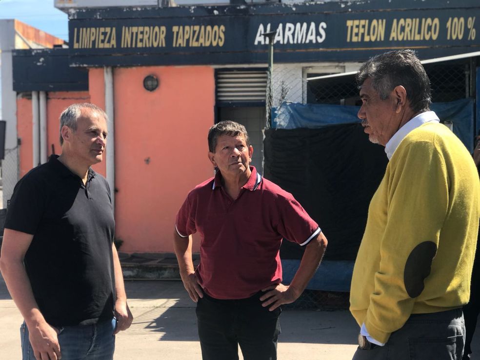 Baldassi salió de recorrida con “el Gato” Romero e insistió con el 2019