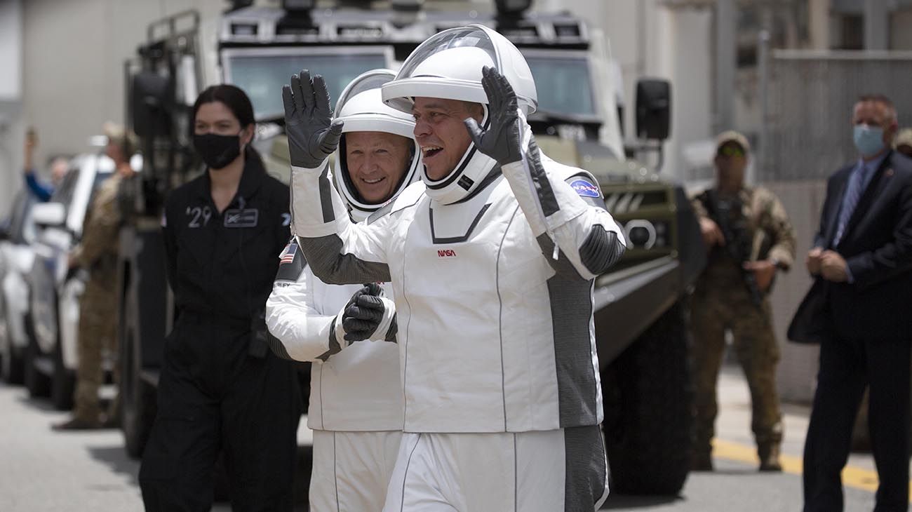 Doug Hurley y Bob Behnken, los astronautas que harán historia junto a Elon Musk