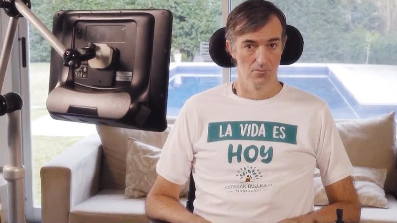 En el día de la ELA, Esteban Bullrich contó que extraña poder abrazar a su esposa