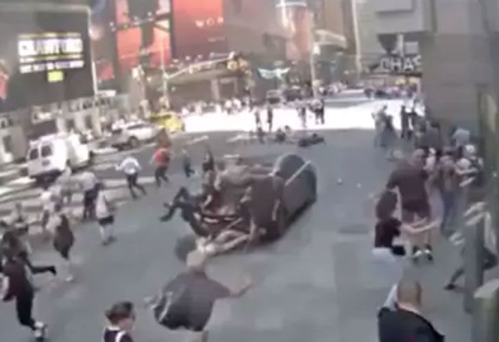 Video | Así fue la carrera asesina del conductor del Times Square