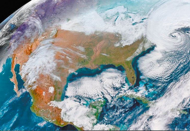 Ciclón bomba: un fenómeno que también ocurre en la Argentina