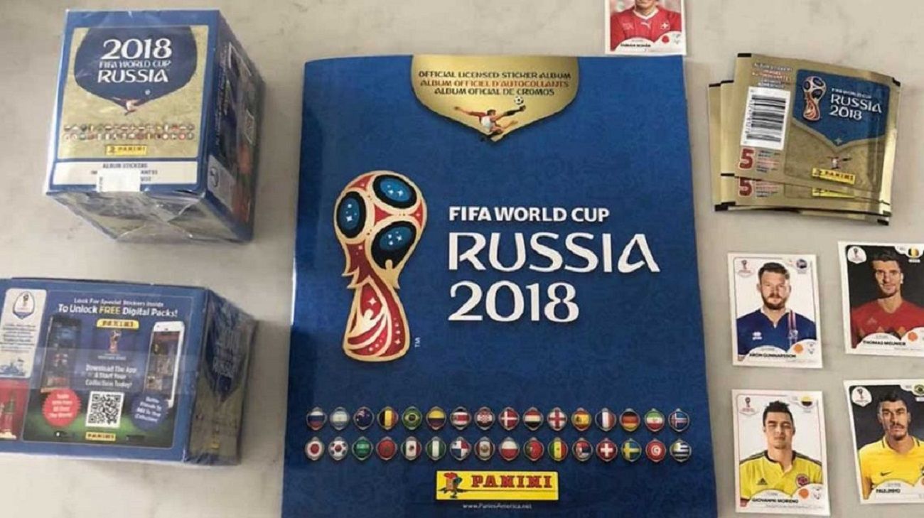 Y como si fuera poco, se robaron las figuritas del Mundial de Rusia 2018