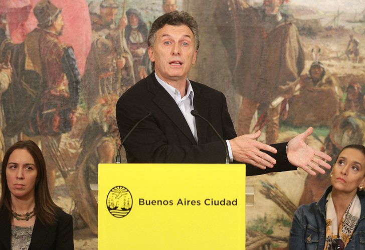 Macri acusó a Cristina de intentar "acallar a los porteños"