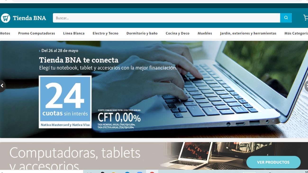 Cómo comprar notebooks, PC y tablets en 24 cuotas a través del Banco Nación