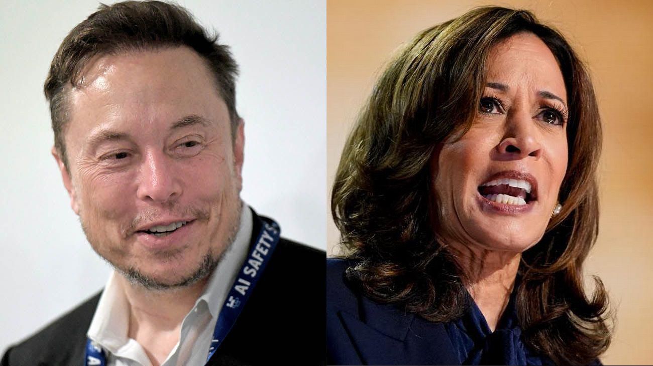 Elon Musk contra Kamala Harris: “Estados Unidos se convertirá en un Estado de partido único y se acaba la democracia”
