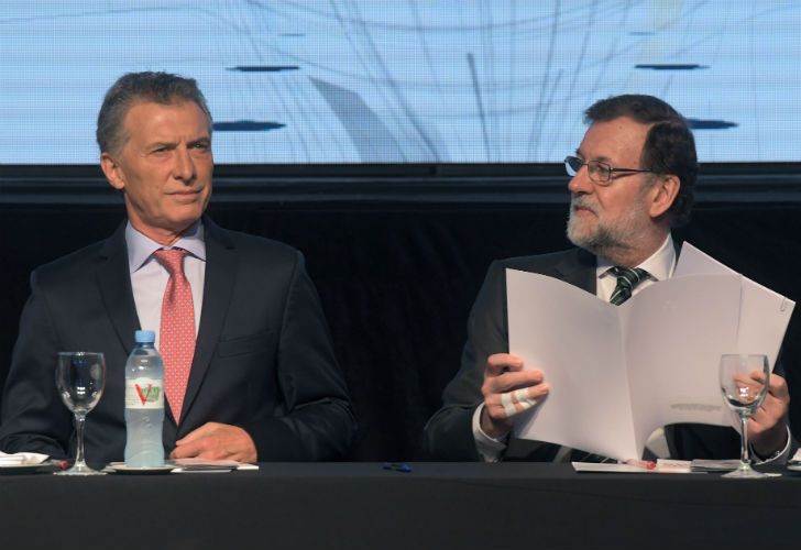 Macri y Rajoy coincidieron en hablar del "crecimiento" de Argentina