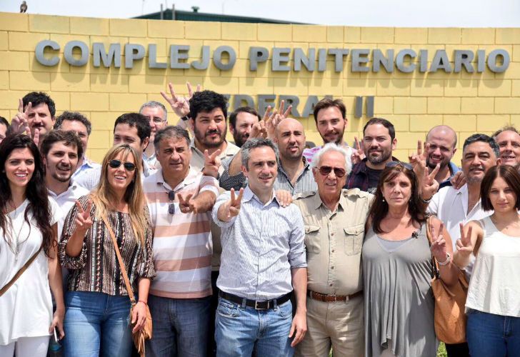 Tour kirchnerista a las cárceles por el Día de la Militancia