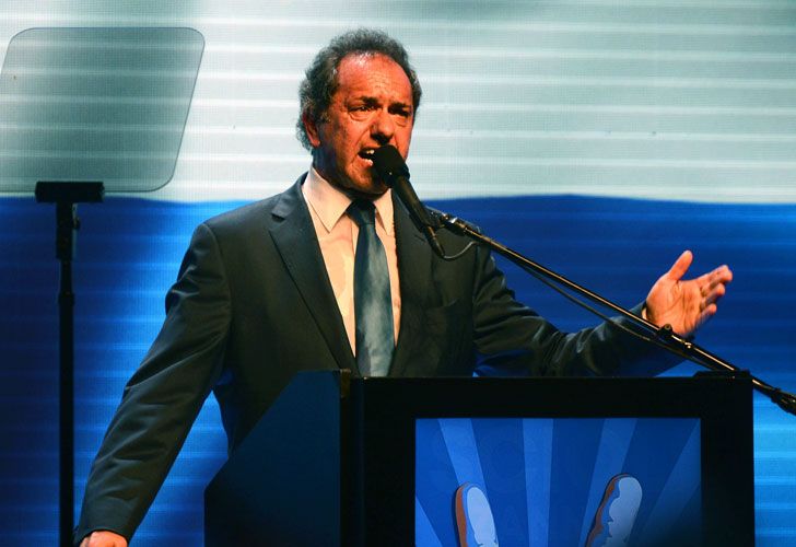 Scioli negó "las pavadas" de Estela de Carlotto sobre un gobierno de transición