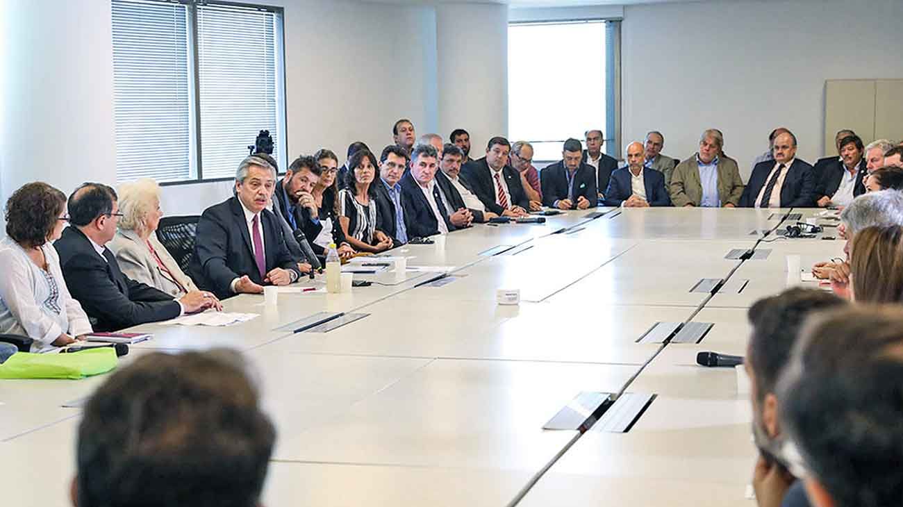 Alberto Fernández se pone al frente de la agenda del hambre