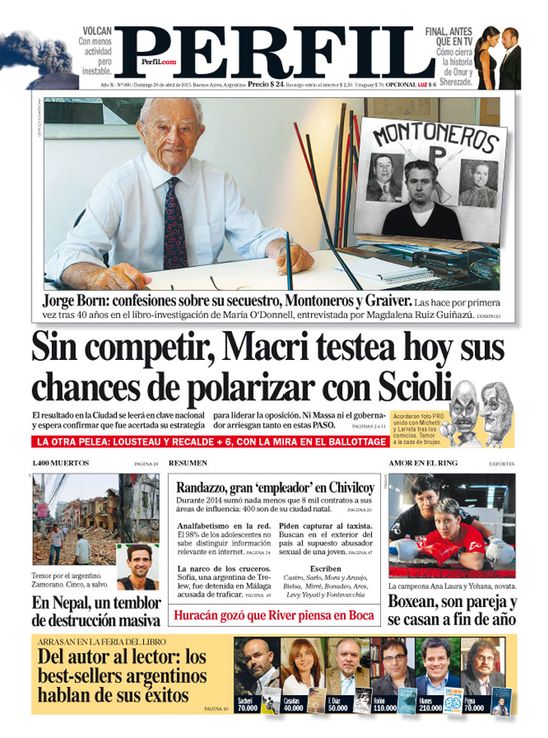 Sin competir, Macri testea hoy sus chances de polarizar con Scioli