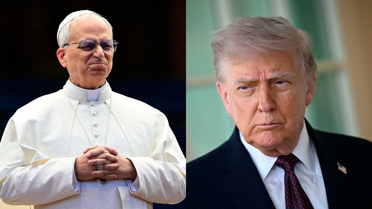 “Dios no está con los soberbios”: la respuesta del Papa a los ataques de Trump desde Argelia
