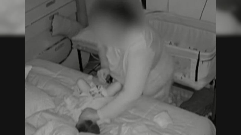 Detuvieron a la "niñera del horror" que maltrató a un bebé de 7 meses