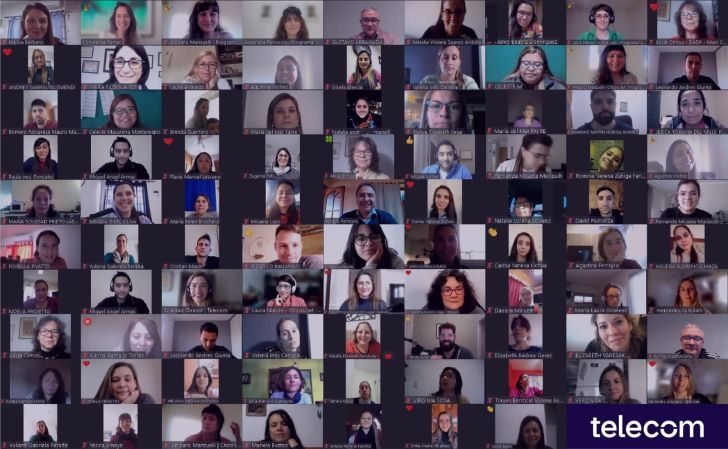 Telecom capacitó docentes cordobeses en herramientas digitales
