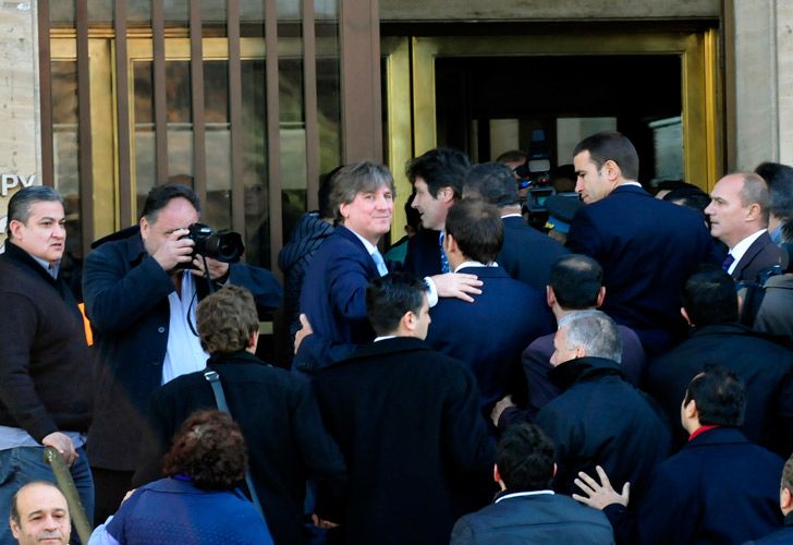 Amado Boudou se quejó de los "machos del off"
