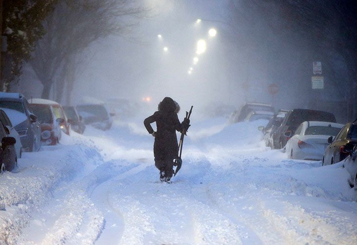 Fotos: la ola de frío polar azota a Estados Unidos