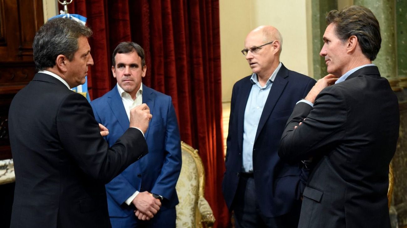 Sergio Massa: "Es tiempo de buscar soluciones"