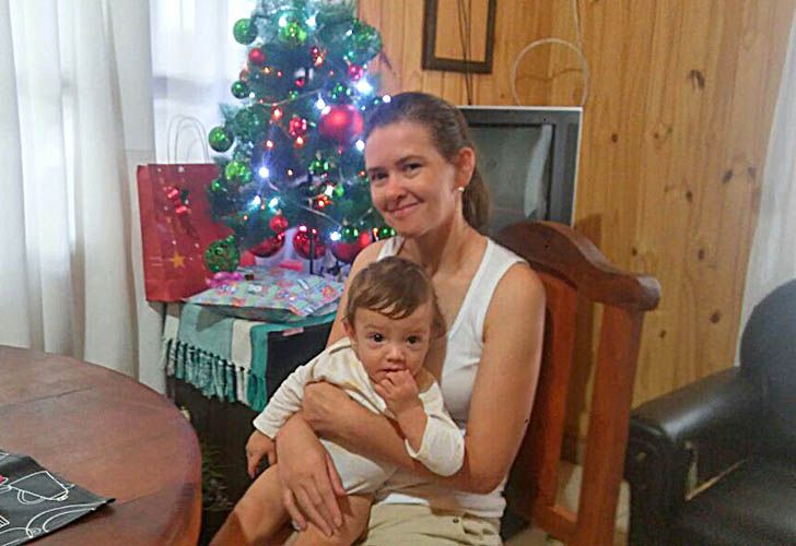 Hace un año fue mamá en coma, se recuperó y ahora celebra Navidad con su familia